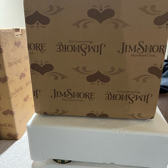 NWT Jim Shore Heartwood Creek "Sleigh Bells Ring" Resin Sleigh with Ornament - Picture 8 of 10